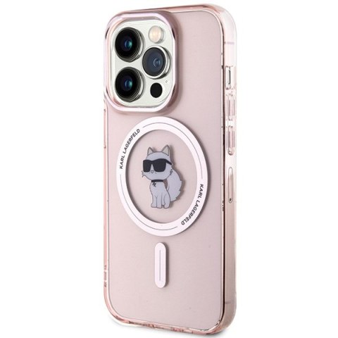 Karl Lagerfeld nakładka do iPhone 15 Pro Max 6,7" KLHMP15XHFCCNOP różowa HC Magsafe IML C CG Mobile SAS Karl Lagerfeld nakładka do iPhone 15 Pro Max 6,7" KLHMP15XHFCCNOP różowa HC Magsafe IML C CG Mobile SAS