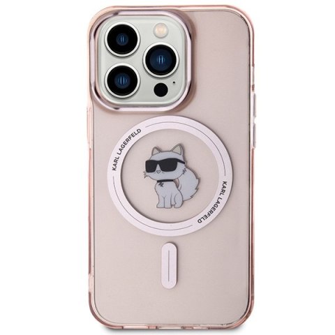 Karl Lagerfeld nakładka do iPhone 15 Pro Max 6,7" KLHMP15XHFCCNOP różowa HC Magsafe IML C CG Mobile SAS Karl Lagerfeld nakładka do iPhone 15 Pro Max 6,7" KLHMP15XHFCCNOP różowa HC Magsafe IML C CG Mobile SAS