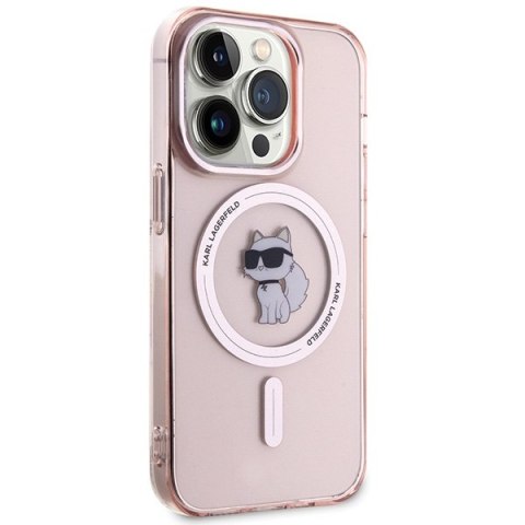 Karl Lagerfeld nakładka do iPhone 15 Pro Max 6,7" KLHMP15XHFCCNOP różowa HC Magsafe IML C CG Mobile SAS Karl Lagerfeld nakładka do iPhone 15 Pro Max 6,7" KLHMP15XHFCCNOP różowa HC Magsafe IML C CG Mobile SAS