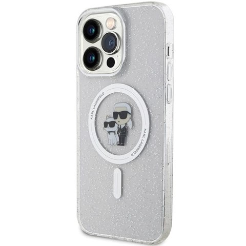 Karl Lagerfeld nakładka do iPhone 15 Pro Max 6,7" KLHMP15XHGKCNOT transparentna HC Magsafe IML KC Glitter CG Mobile SAS Karl Lagerfeld nakładka do iPhone 15 Pro Max 6,7" KLHMP15XHGKCNOT transparentna HC Magsafe IML KC Glitter CG Mobile SAS