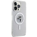 Karl Lagerfeld nakładka do iPhone 15 Pro Max 6,7" KLHMP15XHGKCNOT transparentna HC Magsafe IML KC Glitter CG Mobile SAS