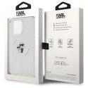 Karl Lagerfeld nakładka do iPhone 15 Pro Max 6,7" KLHMP15XHGKCNOT transparentna HC Magsafe IML KC Glitter CG Mobile SAS