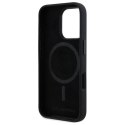 Karl Lagerfeld nakładka do iPhone 16 Pro Max 6,9" KLHMP16XSCMKMPCK czarna Hardcase Silicone Shadow Metal Initial MagSafe CG Mobile SAS