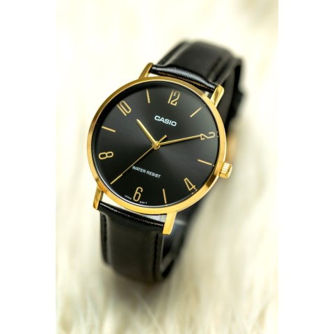 Casio Zegarek Casio MTP-VT01GL-1B2UDF Casio Zegarek Casio MTP-VT01GL-1B2UDF