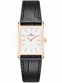 Daniel Wellington ZEGAREK DAMSKI DANIEL WELLINGTON Bound Black Crocodile Rose Gold 24mm DW00100698 + BOX