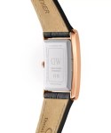 Daniel Wellington ZEGAREK DAMSKI DANIEL WELLINGTON Bound Black Crocodile Rose Gold 24mm DW00100698 + BOX
