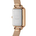 Daniel Wellington ZEGAREK DAMSKI DANIEL WELLINGTON Quadro Pressed Melrose Pearl 20mm DW00100510 + BOX (zw505o)