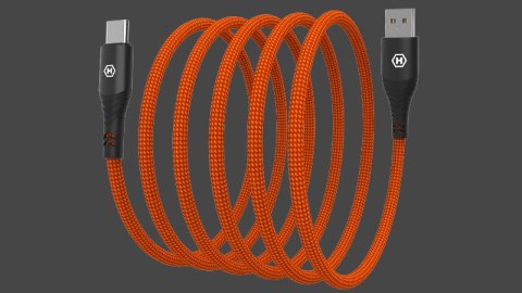 Hammer Kabel USB-A do USB-C 3A 65W 1m MPTech Sp. z o.o. Hammer Kabel USB-A do USB-C 3A 65W 1m MPTech Sp. z o.o.