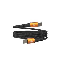 Hammer Kabel USB-C do USB-C 5A 100W 1m czarny MPTech Sp. z o.o.