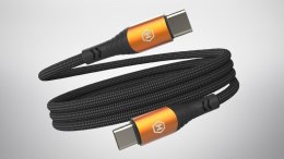 Hammer Kabel USB-C do USB-C 5A 100W 1m czarny MPTech Sp. z o.o.