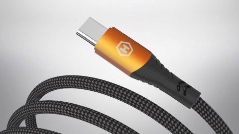 Hammer Kabel USB-C do USB-C 5A 100W 1m czarny MPTech Sp. z o.o. Hammer Kabel USB-C do USB-C 5A 100W 1m czarny MPTech Sp. z o.o.