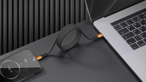 Hammer Kabel USB-C do USB-C 5A 100W 1m czarny MPTech Sp. z o.o. Hammer Kabel USB-C do USB-C 5A 100W 1m czarny MPTech Sp. z o.o.