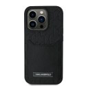 Karl Lagerfeld nakładka do iPhone 16 Pro Max 6,9" KLHCP16XPGKHPRPK czarna Hardcase Cardslots Monogram CG Mobile SAS