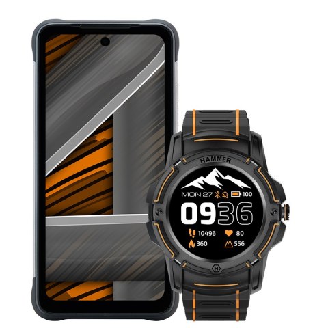 Zestaw Smartfon Hammer Blade 4 + Hammer Watch Plus MPTech Sp. z o.o. Zestaw Smartfon Hammer Blade 4 + Hammer Watch Plus MPTech Sp. z o.o.