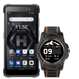 Zestaw Smartfon Hammer Iron 4 srebrny + Hammer Watch Plus MPTech Sp. z o.o.