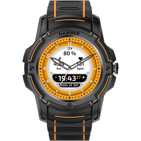 Zestaw Smartfon Hammer Iron 4 srebrny + Hammer Watch Plus MPTech Sp. z o.o. Zestaw Smartfon Hammer Iron 4 srebrny + Hammer Watch Plus MPTech Sp. z o.o.