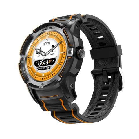 Zestaw Smartfon Hammer Iron 4 srebrny + Hammer Watch Plus MPTech Sp. z o.o. Zestaw Smartfon Hammer Iron 4 srebrny + Hammer Watch Plus MPTech Sp. z o.o.