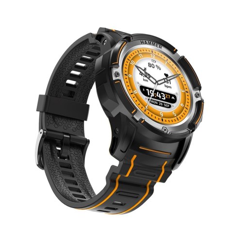 Zestaw Smartfon Hammer Iron 4 srebrny + Hammer Watch Plus MPTech Sp. z o.o. Zestaw Smartfon Hammer Iron 4 srebrny + Hammer Watch Plus MPTech Sp. z o.o.