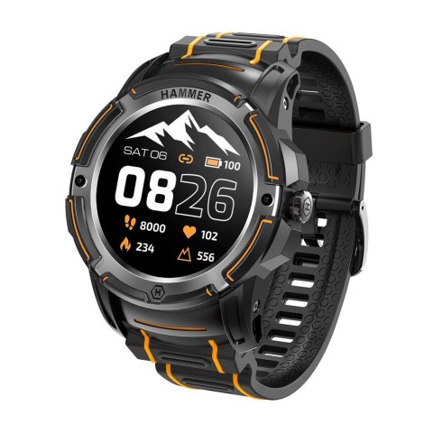 Zestaw Smartfon Hammer Iron 4 srebrny + Hammer Watch Plus MPTech Sp. z o.o. Zestaw Smartfon Hammer Iron 4 srebrny + Hammer Watch Plus MPTech Sp. z o.o.
