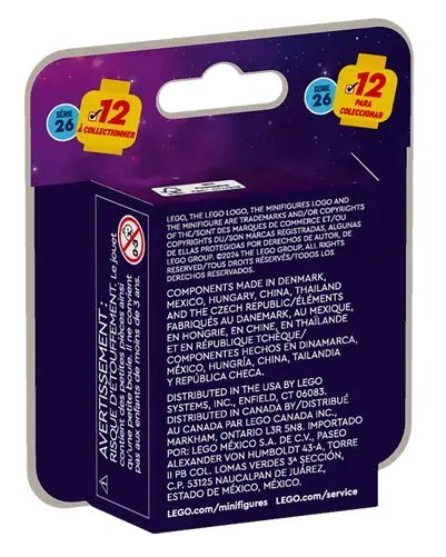 71046 - LEGO Minifigures - MUTANT BLACKTRONU col26-12 / Kosmos Seria 26 LEGO 71046 - LEGO Minifigures - MUTANT BLACKTRONU col26-12 / Kosmos Seria 26 LEGO