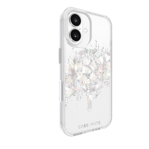 Case-Mate Karat MagSafe - Etui iPhone 16 zdobione masą perłową (A Touch of Pearl) Case-Mate Case-Mate Karat MagSafe - Etui iPhone 16 zdobione masą perłową (A Touch of Pearl) Case-Mate
