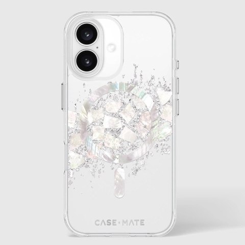 Case-Mate Karat MagSafe - Etui iPhone 16 zdobione masą perłową (A Touch of Pearl) Case-Mate Case-Mate Karat MagSafe - Etui iPhone 16 zdobione masą perłową (A Touch of Pearl) Case-Mate