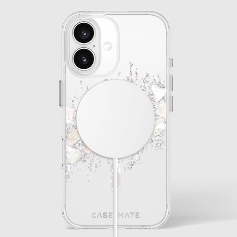 Case-Mate Karat MagSafe - Etui iPhone 16 zdobione masą perłową (A Touch of Pearl) Case-Mate Case-Mate Karat MagSafe - Etui iPhone 16 zdobione masą perłową (A Touch of Pearl) Case-Mate
