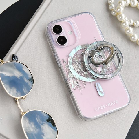 Case-Mate Karat MagSafe - Etui iPhone 16 zdobione masą perłową (A Touch of Pearl) Case-Mate Case-Mate Karat MagSafe - Etui iPhone 16 zdobione masą perłową (A Touch of Pearl) Case-Mate