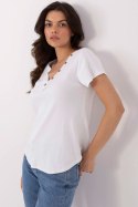 Bluzka Model DHJ-BZ-25168.00 Ecru - Italy Moda