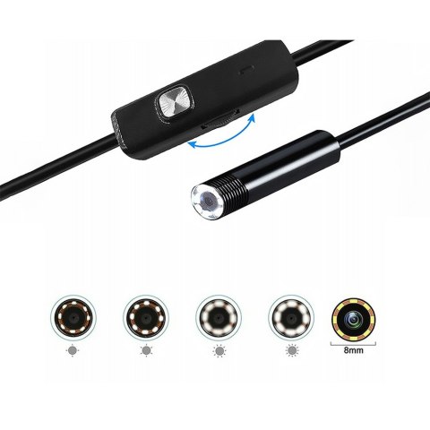 Kamera endoskopowa 3.5m obiektyw 8/7/5,5mm USB-C/Micro-USB LTC Lamex Andrzej Leszek Sp.K. Kamera endoskopowa 3.5m obiektyw 8/7/5,5mm USB-C/Micro-USB LTC Lamex Andrzej Leszek Sp.K.