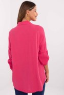 Koszula Damska Model MO-KS-9368.98 Fuksjs - Italy Moda