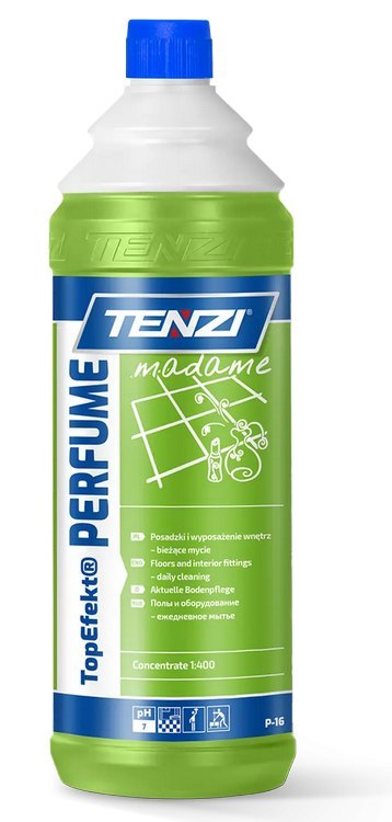 TENZI Top Efekt Perfume MADAME zielony - Płyn do mycia posadzek i pielęgnacji - Zapachowy - 1L TENZI TENZI Top Efekt Perfume MADAME zielony - Płyn do mycia posadzek i pielęgnacji - Zapachowy - 1L TENZI