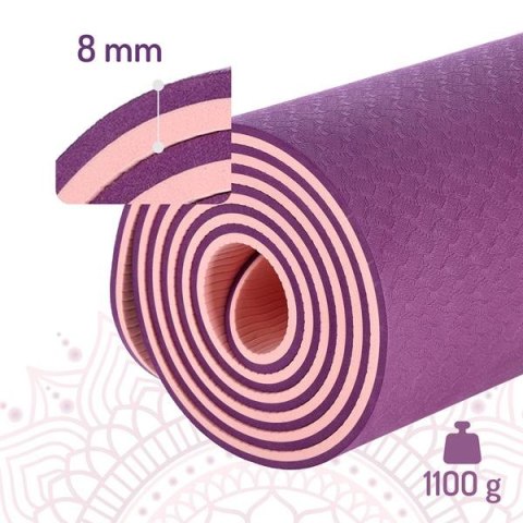YM10 MATA TPE DO JOGI VIOLET HMS HMS YM10 MATA TPE DO JOGI VIOLET HMS HMS