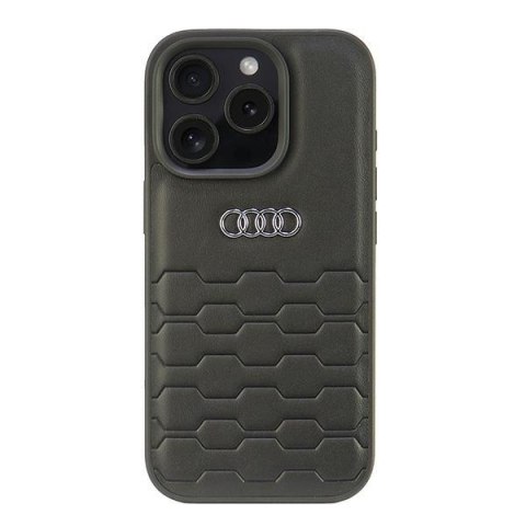 Audi nakładka Synthetic Leather do iPhone 16 Pro 6.3" czarna CG Mobile SAS Audi nakładka Synthetic Leather do iPhone 16 Pro 6.3" czarna CG Mobile SAS