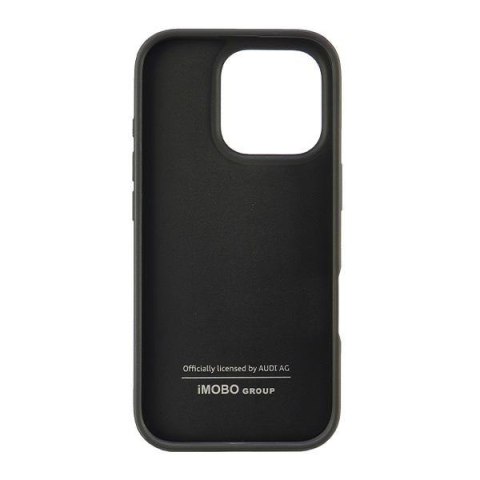Audi nakładka Synthetic Leather do iPhone 16 Pro 6.3" czarna CG Mobile SAS Audi nakładka Synthetic Leather do iPhone 16 Pro 6.3" czarna CG Mobile SAS