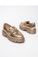 Damskie Mokasyny ELEGANZE CHAMPAGNE - Inello