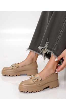Damskie Mokasyny ELEGANZE KHAKI - Inello