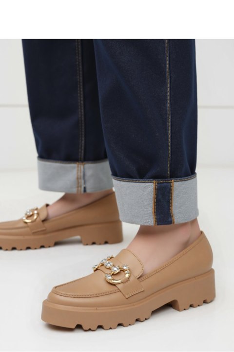 Damskie Mokasyny ELEGANZE KHAKI - Inello Damskie Mokasyny ELEGANZE KHAKI - Inello
