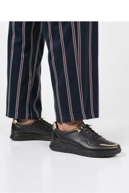 Damskie Sneakersy AVERIA BLACK ? Elegancja i Komfort na Co Dzień - Inello