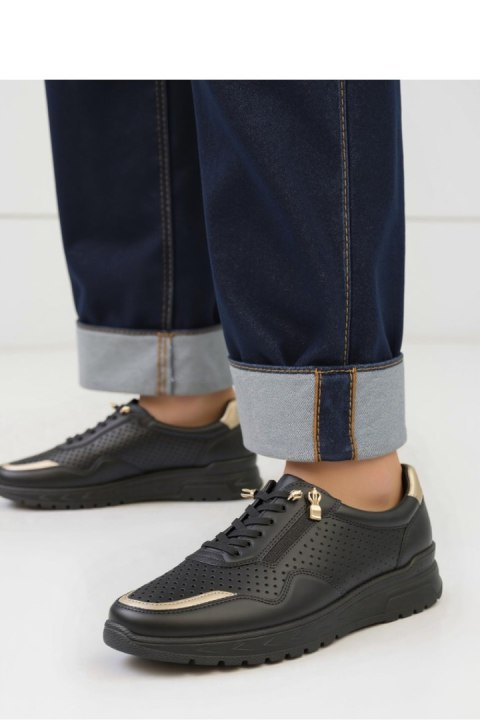 Damskie Sneakersy AVERIA BLACK ? Elegancja i Komfort na Co Dzień - Inello Damskie Sneakersy AVERIA BLACK ? Elegancja i Komfort na Co Dzień - Inello