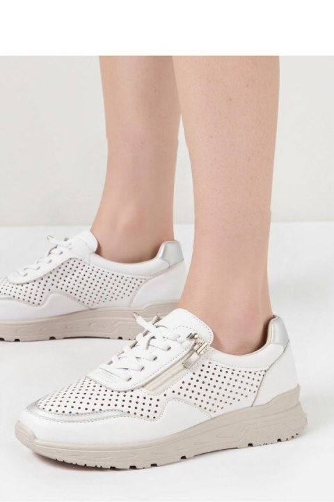 Damskie Sneakersy AVERIA WHITE ? Komfort i Elegancja na Każdy Dzień - Inello Damskie Sneakersy AVERIA WHITE ? Komfort i Elegancja na Każdy Dzień - Inello