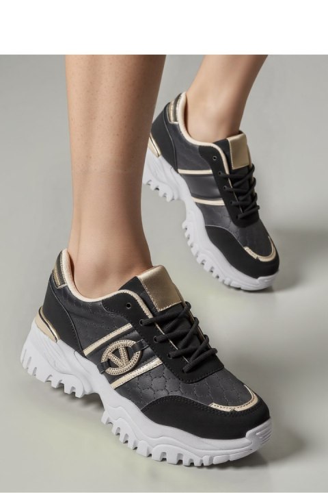 Damskie Sneakersy BLUSH BLACK - Inello Damskie Sneakersy BLUSH BLACK - Inello