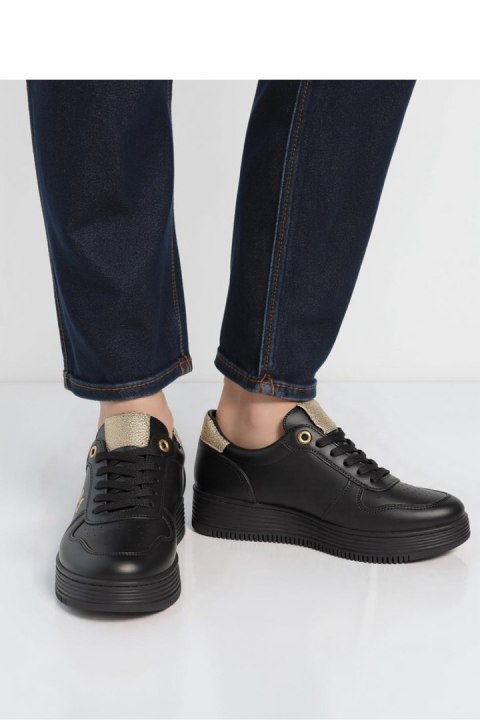 Damskie Sneakersy MELIA Black - Inello Damskie Sneakersy MELIA Black - Inello