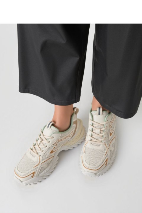 Damskie Sneakersy STORM X BEIGE - Inello Damskie Sneakersy STORM X BEIGE - Inello
