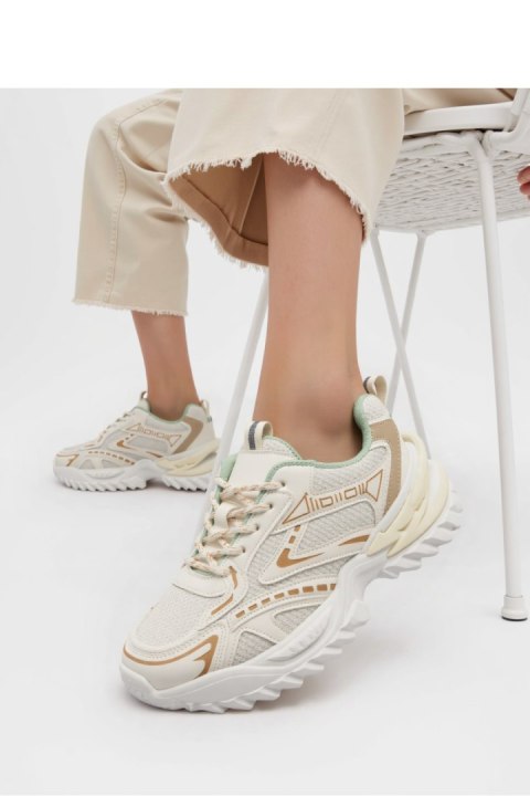 Damskie Sneakersy STORM X BEIGE - Inello Damskie Sneakersy STORM X BEIGE - Inello