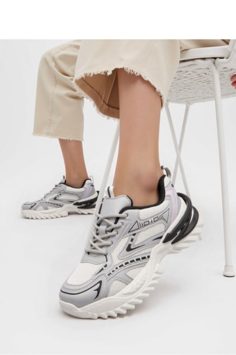Damskie Sneakersy STORM X SILVER - Inello Damskie Sneakersy STORM X SILVER - Inello