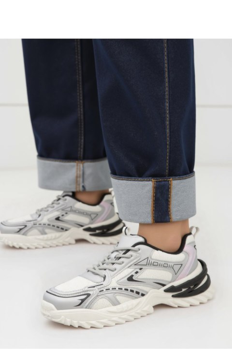 Damskie Sneakersy STORM X SILVER - Inello Damskie Sneakersy STORM X SILVER - Inello