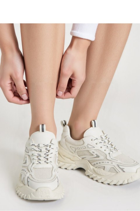 Damskie Sneakersy STORM X WHITE - Inello Damskie Sneakersy STORM X WHITE - Inello