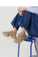 Damskie Sneakersy TITAN ? Khaki - Inello