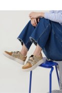 Damskie Sneakersy WEAVEX KHAKI - Inello